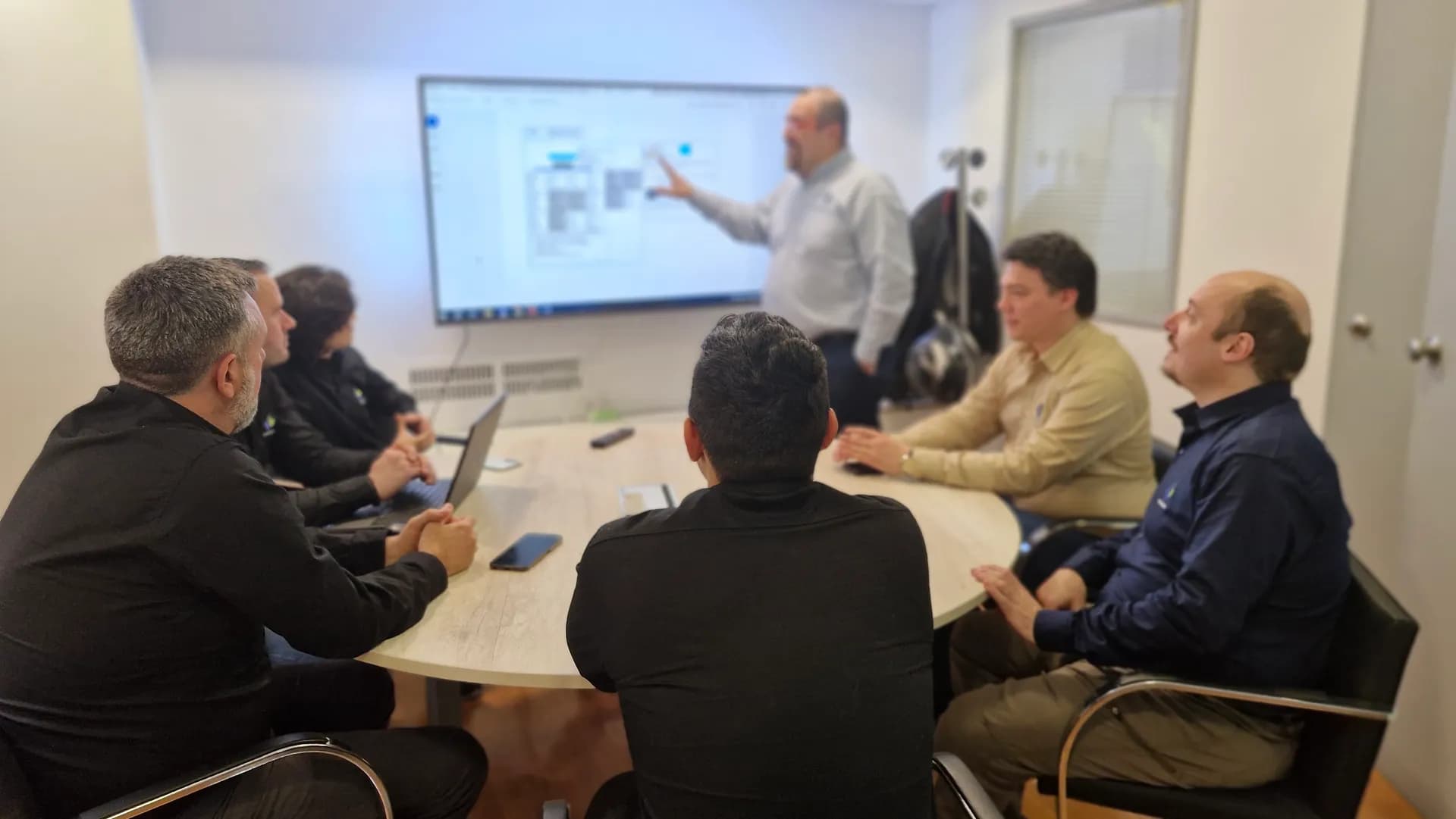 Reunión equipo presentación